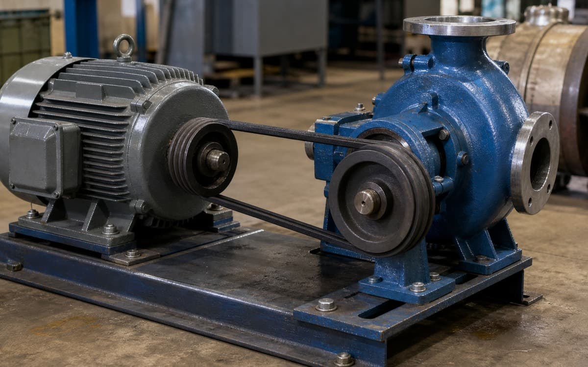 Belts and pulleys: rubber bands that move machines engineering article visual