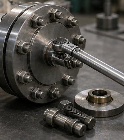Bolt Torque and Pretension Calculator: API and Metric Handbook Method Explained engineering article visual