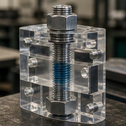 Bolted Joints: Why Tightening a Bolt Stretches It Like a Spring engineering article visual