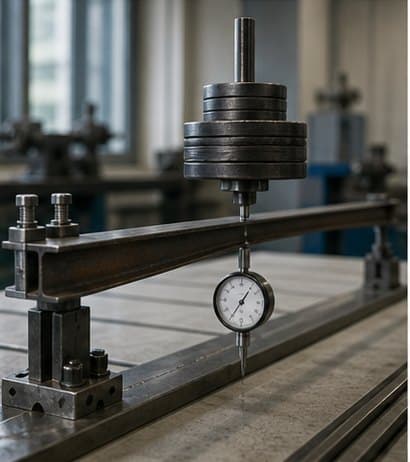 Deflection: Why Long Shelves Sag in the Middle engineering article visual