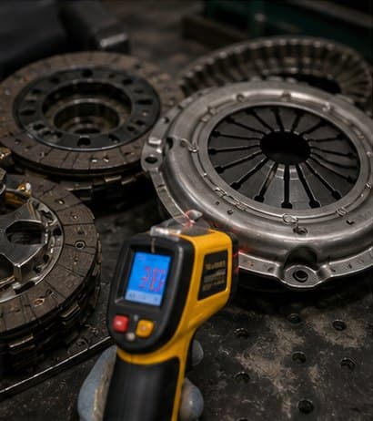 Disk Clutch Torque, Pressure, and Heat Checks engineering article visual