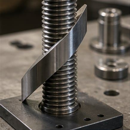 How a Screw Thread Works: A Ramp Wrapped Around a Rod engineering article visual