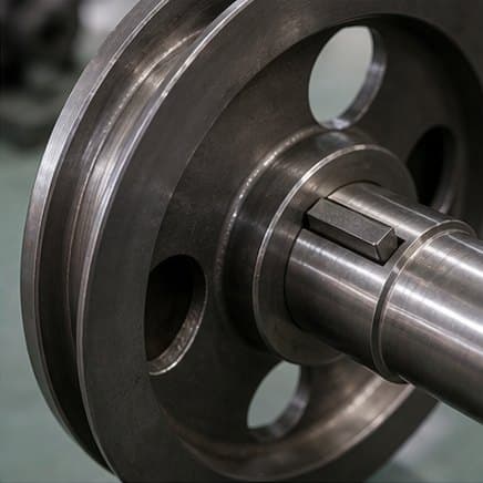 Keys and Keyways: How a Pulley Grips a Spinning Shaft engineering article visual