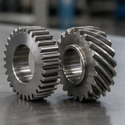 Spur vs helical gears: why helical gears are quieter engineering article visual