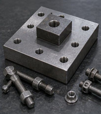 Tapped Hole to Clearance Hole Stackup — Rectangular Pattern engineering article visual