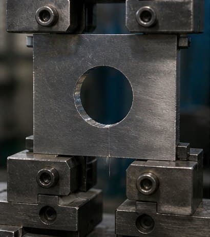 Why Holes Make Parts Weaker (and How Engineers Fix It) engineering article visual