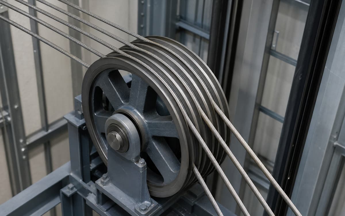 Wire ropes: how elevators hang safely from twisted steel engineering article visual