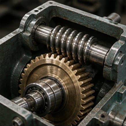 Worm gears: huge gear ratios in a tiny box engineering article visual