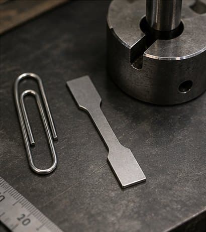 Yield Strength: Why a Bent Paperclip Never Springs Back engineering article visual