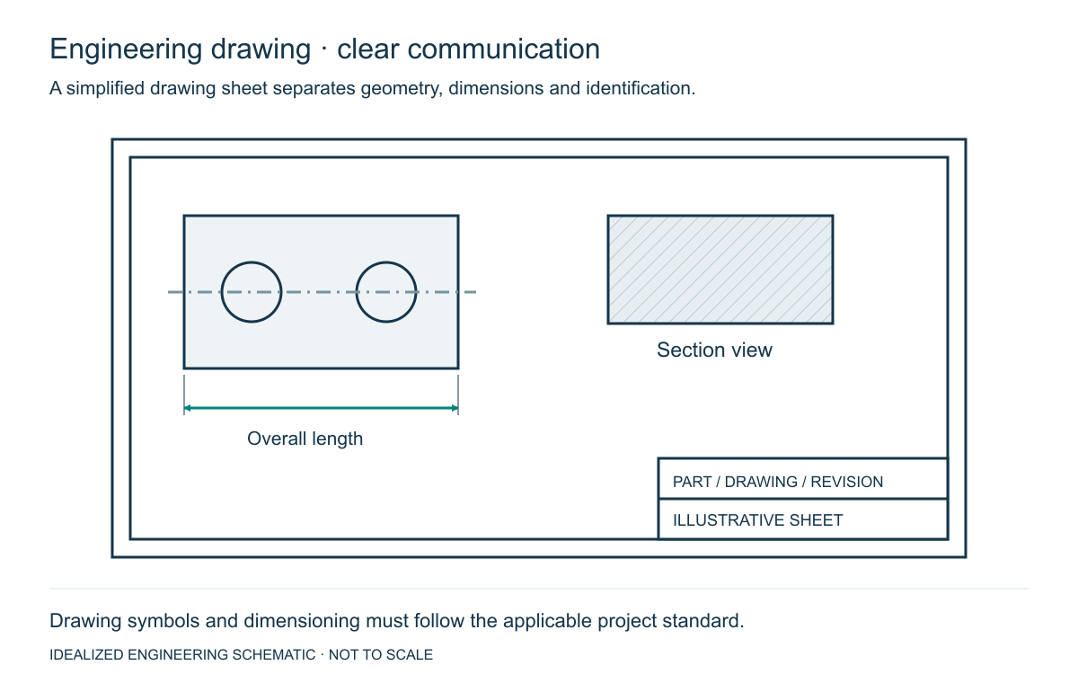 ASME Y14.5-2018 Dimensioning & Tolerancing Best Practices: engineering schematic