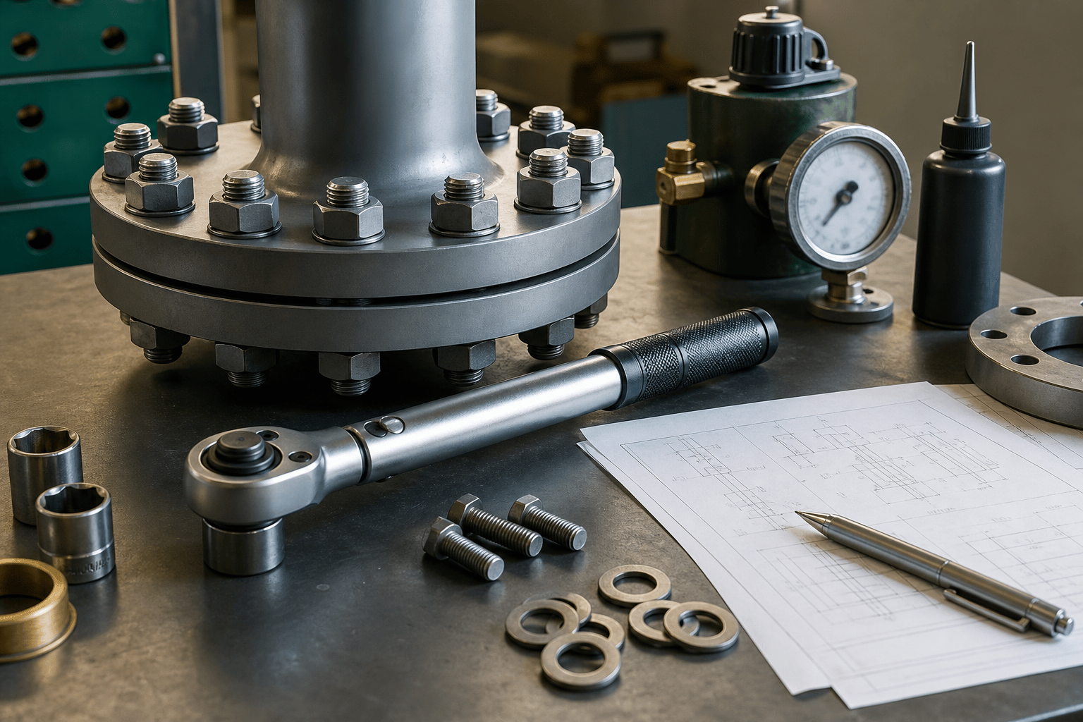 Bolt Torque Calculator engineering visual