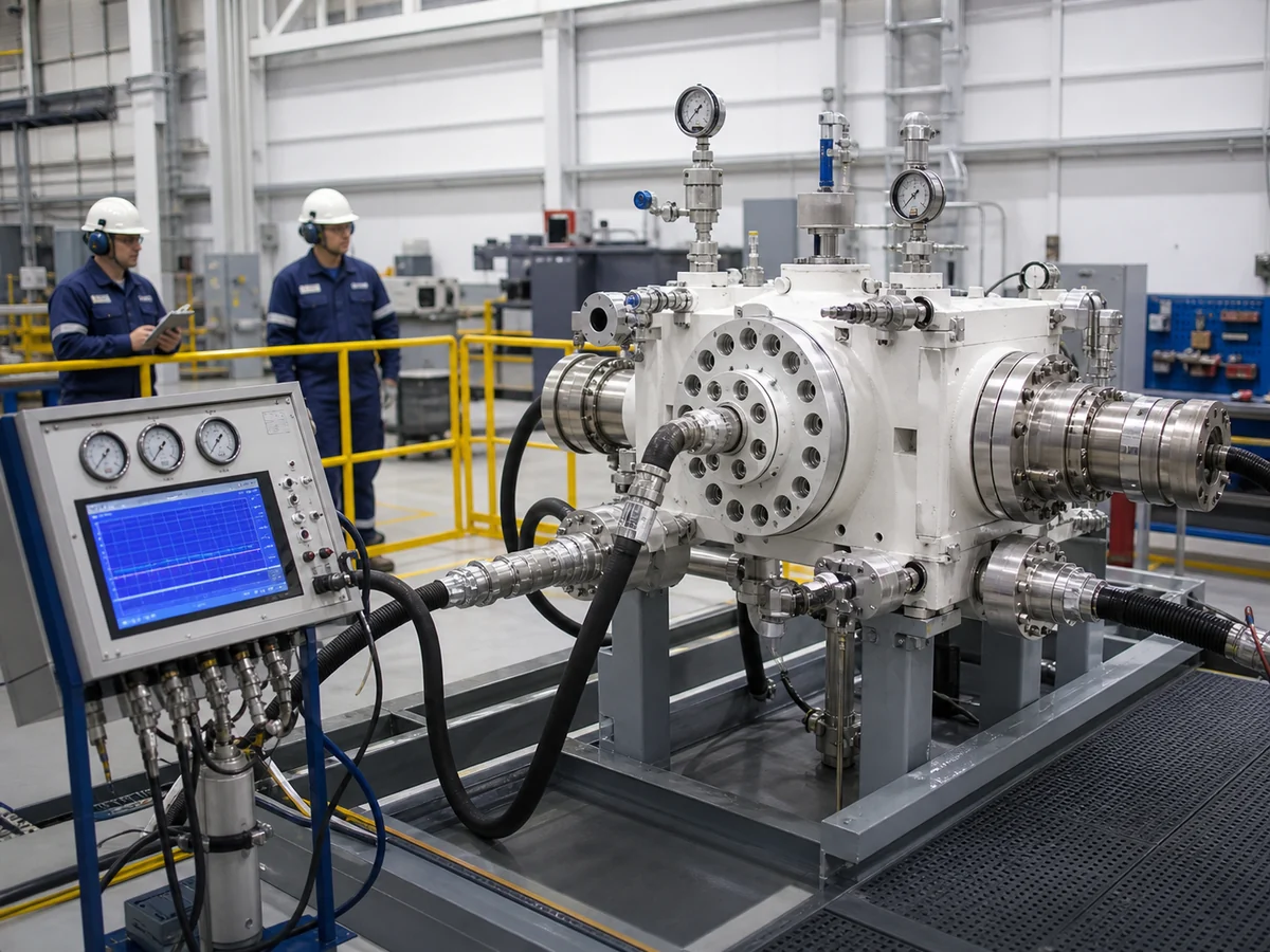 Generic factory hydrostatic pressure test of subsea equipment