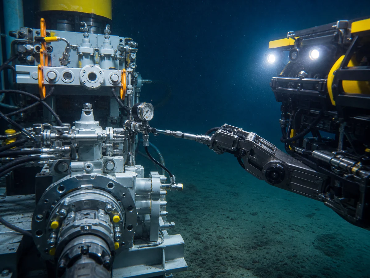 Generic ROV inspection of subsea valve block and connector
